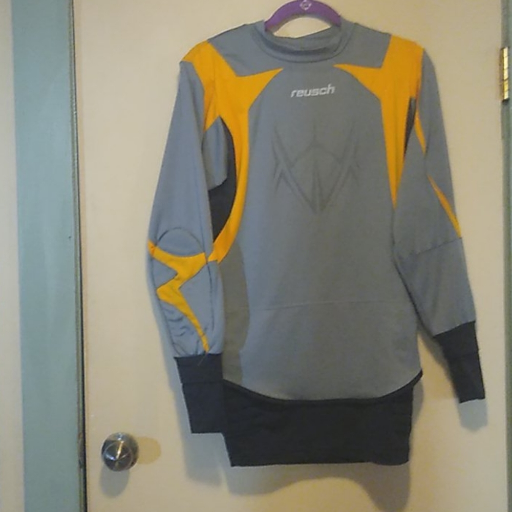 Reusch men's padded goalie jersey
